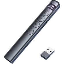 Calperia Dijital Ekranlı Şarjlı Lazer Sunum Kumandası