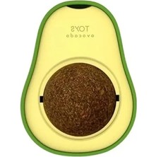 Calperia Yenilebilir Avokado Model Yapışkanlı Kedi Oyuncağı