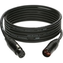 Calperia Dayanıklı Mikrofon Kablosu 25M Xlr Uçlu Siyah