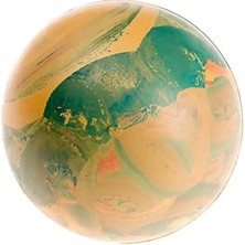 Calperia Extra Large Kauçuk Alacalı Top, 10 cm