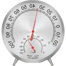 Calperia Kullanışlı Siyah Termometre ve Higrometre