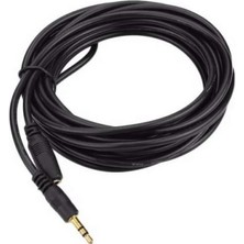 Calperia 3.5mm Dişi Erkek Kulaklık Stereo Uzatma Kablosu, 5 Metre