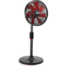 Calperia Akülü Ayaklı Vantilatör - 18 V, 4 Hız Ayarı