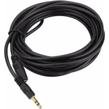 Calperia 3.5mm Dişi Erkek Kulaklık Stereo Uzatma Kablosu, 5 Metre