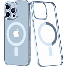 Eco Port Apple Iphone 14 Pro Kılıf Element Magneticsafe Sert Kapak - Sierra Blue