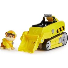 Calperia Dönüşebilen Gergedan Aracı ile Rubble Figürü, 3 Yaş ve Üzeri Çocuklar Için Oyun Seti