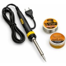 Calperia 60W Lehim Havya Seti, Lehim Teli ve Lehim Macunu Dahil