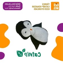 Calperia Catnipli Penguen Şeklinde Eğlenceli Kedi Oyuncağı