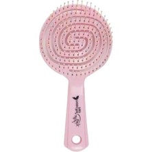 Calperia 3D Flexi Kontrol Açma Tarama Saç Fırçası - Pembe