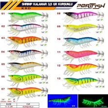 Portfish Shrimp Kalamar Zokası 19 gr Kurşunlu 11,5 cm