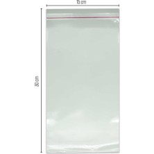 15*30 Bantlı OPP (Parlak-Şeffaf) Jelatin 100 Adet