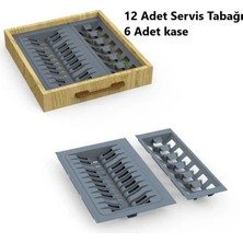 Çekmece Içi Tabaklık ve Kaselik Düzenleyici (Yandan 3cm, Boydan 6cm Kesilebilir) 44X48 cm