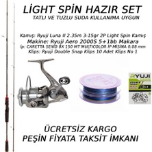 RYUJI Hazır Olta Light Spin Seti 1