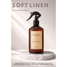 Capeso Soft Linen (Müge Çiçeği) Oda & Kumaş Spreyi 250 ml Temiz, Ferah ve Kalıcı Koku