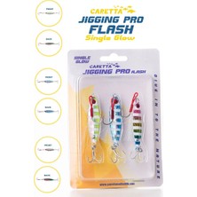 Caretta Jigging Pro Flash Jig Yem Single Glow