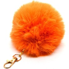 Nkie Jewels Turuncu Renk Peluş Anahtarlık 833