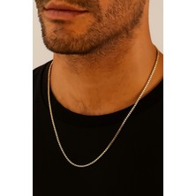 Nkie Jewels Erkek Zincir Gold Alaşım Çelik Kolye