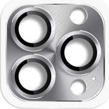 Eco Port Apple Iphone 16 Pro Max Pers Alüminyum Kamera Lens - Gri