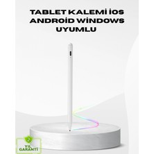 Pileli Store Type-C Şarjlı Dokunmatik Kalem – Ipad, iPhone ve Android Uyumlu, Sessiz Çalışan