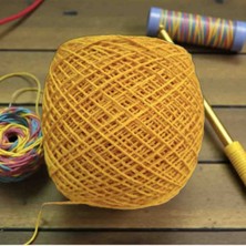 Kırlangıç Simli Zincir Merserize El Örgü Ipi 140 gr