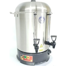 Saim Metal 250 Bardak 23 L Çay Makinesi Inox