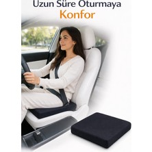 Visko Kare Oturma Minderi | Ofis, Araç ve Ev Için