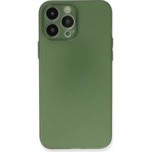 Prativas Iphone 13 Kılıf Silikon - Yeşil