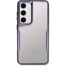 Prativas Galaxy S24 Kılıf Boyi Silikon Kapak - Derin Mor
