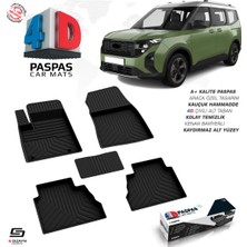 Ford Tourneo Courier 4d Havuzlu Paspas 2024 A+ Kalite, Koruma ve Konfor