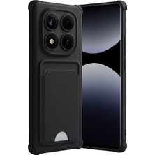 Prativas Redmi Note 14 Kelvin Kartvizitli Silikon - Siyah