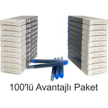 Parker Dolma Kalem Kartuşu Quink Yıkanabilir Mavi (100’LÜ Paket) 1950383