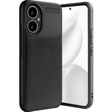 Prativas 400 Kılıf Auto Focus Karbon Kapak - Siyah