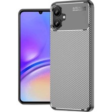 Prativas Galaxy A06 Kılıf Auto Focus Karbon Kapak - Gri
