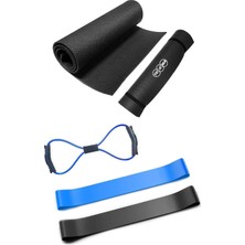 PremiumPort Çiftli Pilates Minderi ve Direnç Bandı Seti ile Egzersiz Keyfi