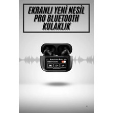 Prativas 2.nesil Ekranlı Sesli Görüşme Yapabilen Kablosuz Bluetooth Kulaklık