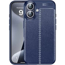 Prativas Iphone 16 Kılıf Auto Focus Kapak - Lacivert