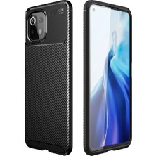 Prativas 11 Lite Kılıf Auto Focus Karbon Kapak - Siyah