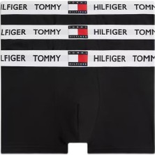 Tommy Hilfiger Erkek Siyah 3'lü Boxer UM0UM03835
