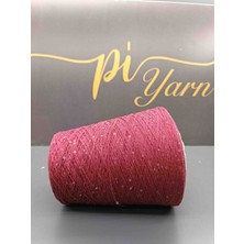 Pi Yarn Ithal %100 Pamuk Şeffaf Pullu Ip 200GR