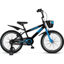 20J Ümit Faster Çocuk Bisikleti - Siyah Mavi