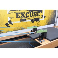 PremiumPort Fıstık Yeşili Reformer Pilates Çift Elcik Seti