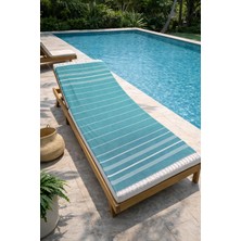 Tekstil Stokları Çizgili %100 Pamuk 90X180 cm Peştemal Plaj Banyo Havlusu
