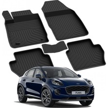 Yenilikçi 4d Havuzlu Paspas Takımı, Ford Puma 2019-2024 Için Uyumlu