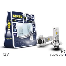 Niken Solo H7 LED Ampül 12 Volt 32 Watt 8000K 3800LÜMEN Flip Chip LED