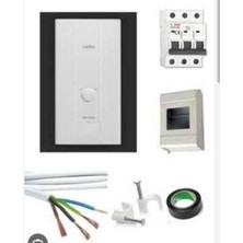 Veito Blue E 380 Volt 3 Faz Ani Su Isıtıcı 24 Kw - Merkezi Sistem 3mt Kablolu Tam Takım Set