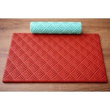 Model 028 - Polimer Kil Doku Oklavası / Seramik Çamuru Desen Rulosu