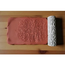 Model 016 - Polimer Kil Doku Oklavası / Seramik Çamuru Desen Rulosu