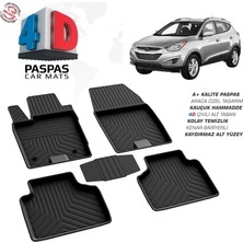 Hyundai Tucson 2 2015 Ferrous 4d Havuzlu Kauçuk Paspas