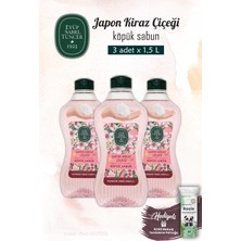 Eyüp Sabri Tuncer Köpük Sabun 3'lü Japon Kiraz 1.5 L ve Rosıe