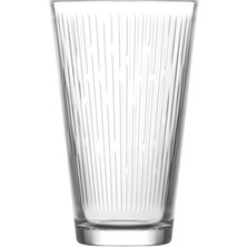 Lav Nora Cam Meşrubat Bardağı 6'lı 325 ml